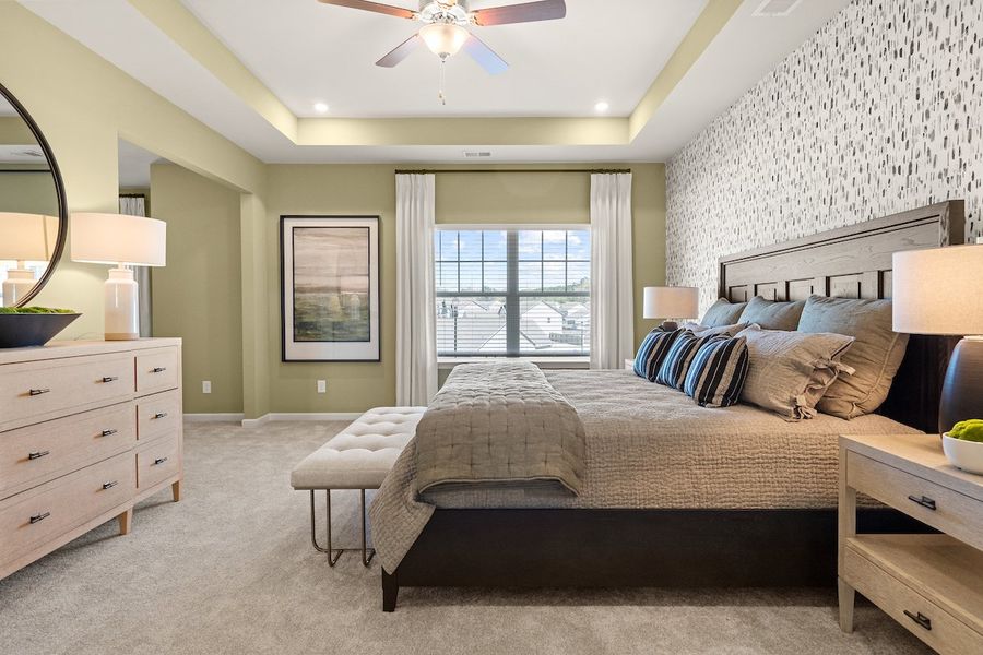 Furnished interior in a model home at Preservation Creek in Alvin (Image 5). Furnished interior in a model home at Preservation Creek in Alvin (Image 5).