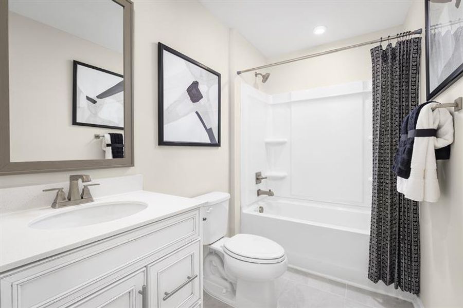 Enjoy easier morning routines with 2+ bathrooms.