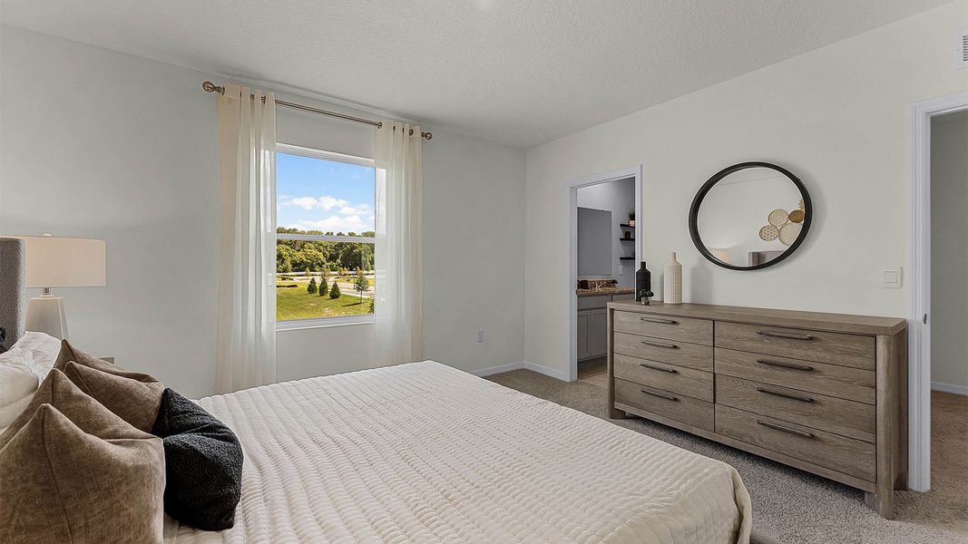 Furnished interior in a model home at Oak Pointe in Apopka (Image 28). Furnished interior in a model home at Oak Pointe in Apopka (Image 28).