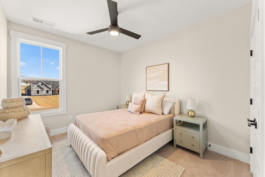Furnished interior in a model home at Double Springs in Taylors (Image 60). Furnished interior in a model home at Double Springs in Taylors (Image 60).