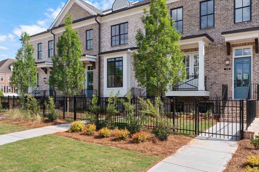 Front exterior of a home in the Byers Park community, located in Alpharetta, GA (Image 20).
