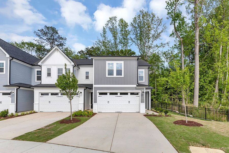 Front exterior of a home in the Kennebec Crossing community, located in Angier, NC (Image 34). Front exterior of a home in the Kennebec Crossing community, located in Angier, NC (Image 34).