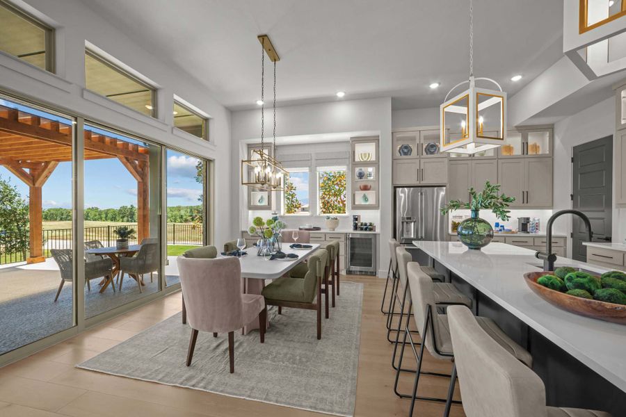 Furnished interior in a model home at Northshore at Lakewood Village - Estate Series in Lakewood Village (Image 6). Furnished interior in a model home at Northshore at Lakewood Village - Estate Series in Lakewood Village (Image 6).