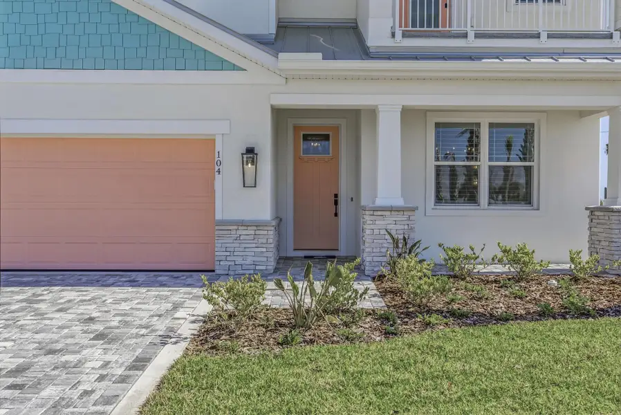 Exterior details of a home in Beachview Cove, Ormond Beach (Image 5).