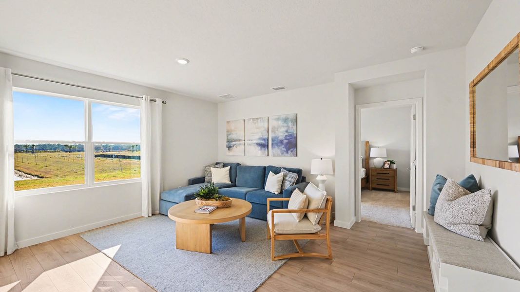 Furnished interior in a model home at Venetian Grove in Vero Beach (Image 16). Furnished interior in a model home at Venetian Grove in Vero Beach (Image 16).