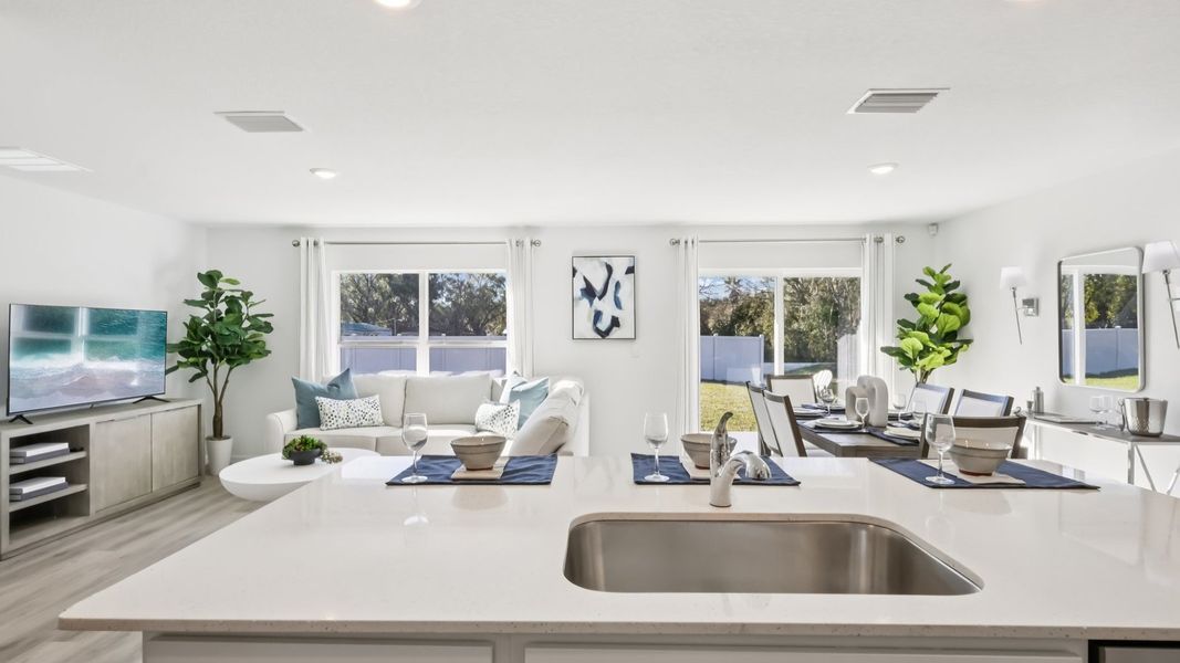 Furnished interior in a model home at Holloway Landing in Plant City (Image 13). Furnished interior in a model home at Holloway Landing in Plant City (Image 13).