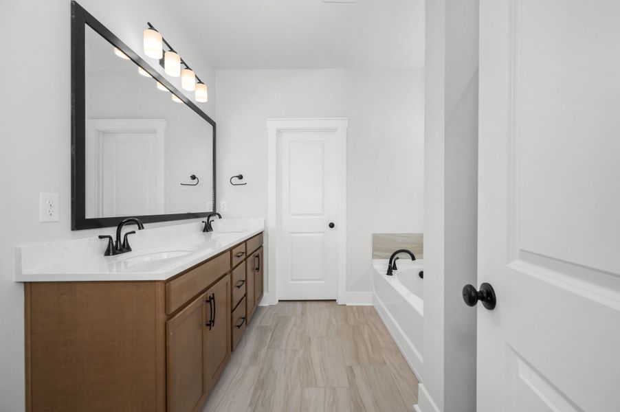 The Estates at Highland Reserves - DSLD Homes - Pleasant View, TN - Camphor III G - Primary Bathroom