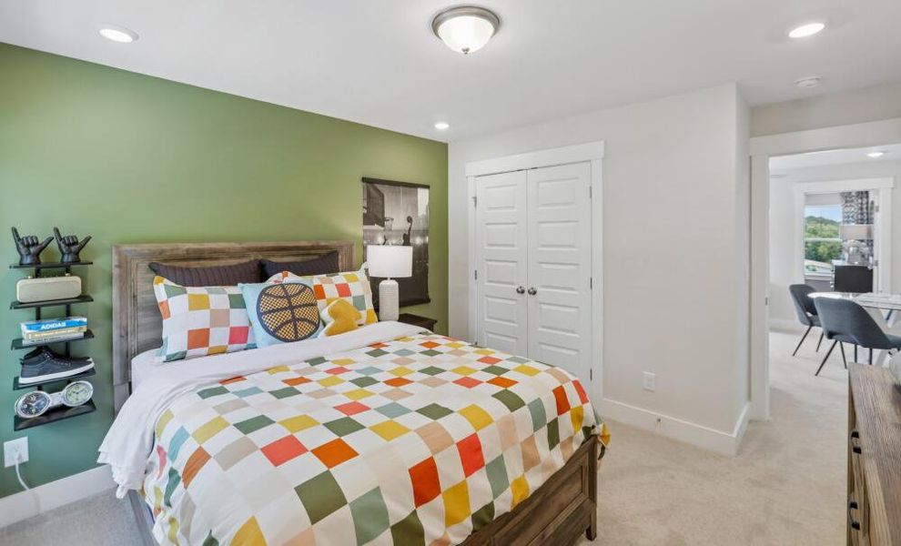 Furnished interior in a model home at The Grove at Bratton Park in York (Image 38). Furnished interior in a model home at The Grove at Bratton Park in York (Image 38).