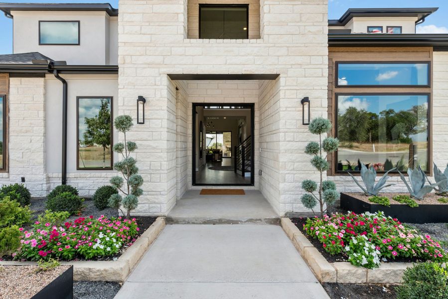 Exterior details of a home in Caliterra, Dripping Springs (Image 15).