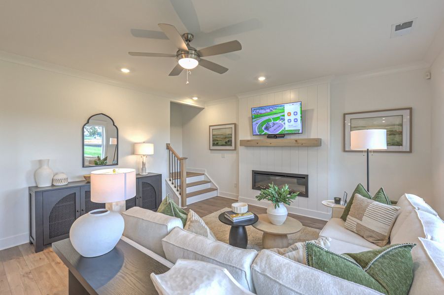 The Stanford *Photo of model home, selections and finishes may vary.