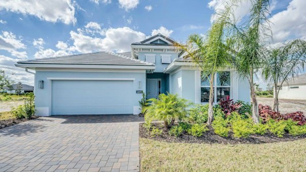 Front exterior of a home in the Lake Park at Tradition community, located in Port St. Lucie, FL (Image 40).