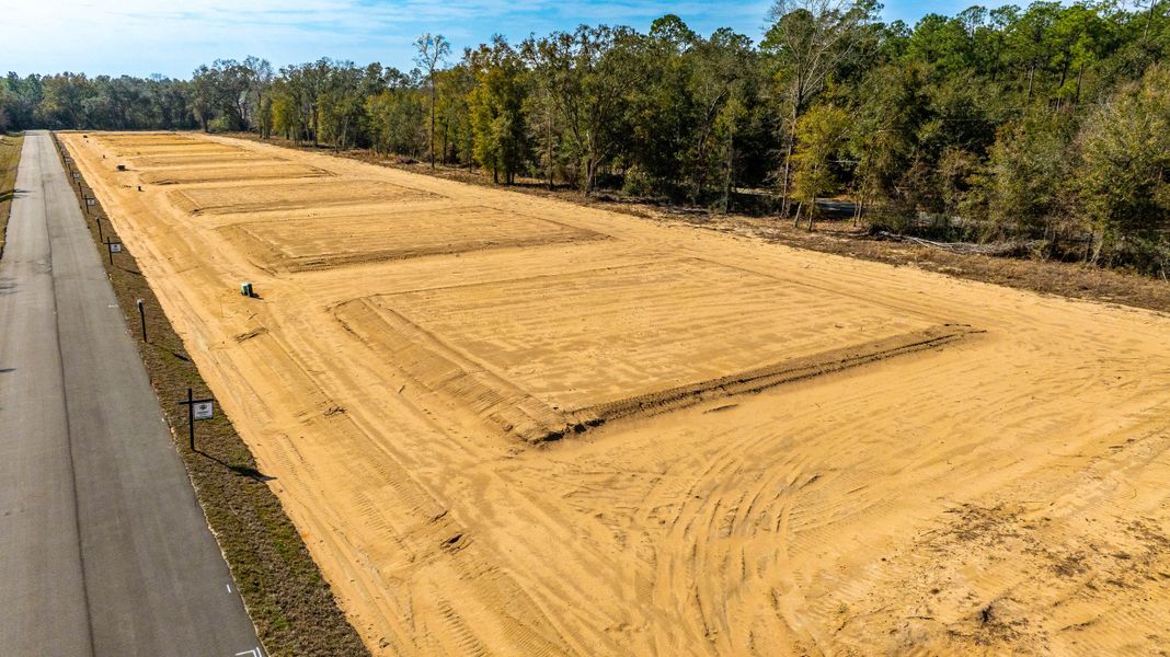 Site preparation and early development at Prosperity Point in Milton, FL (Image 10). Site preparation and early development at Prosperity Point in Milton, FL (Image 10).