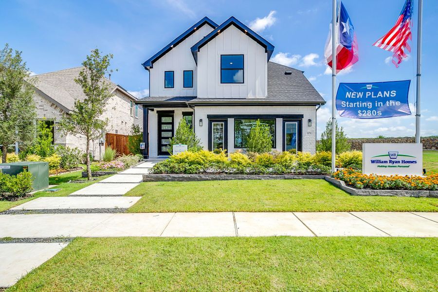 Front exterior of a home in the Creekside community, located in Royse City, TX (Image 4).