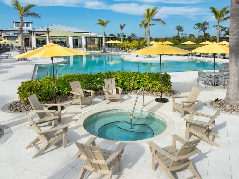 Resort pool Resort pool