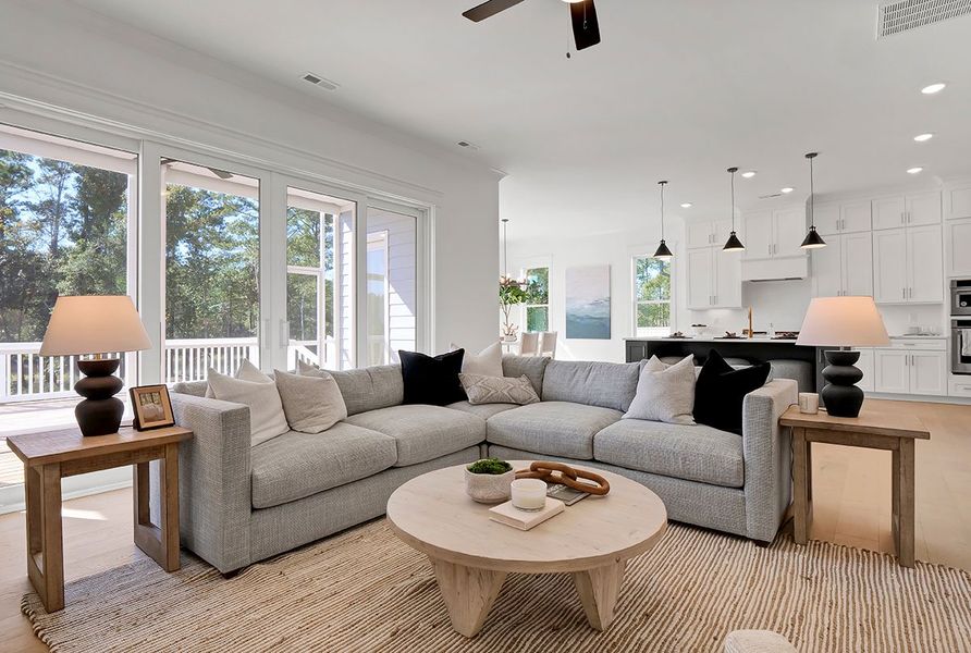 Furnished interior in a model home at Stonewall in Hillsborough (Image 7). Furnished interior in a model home at Stonewall in Hillsborough (Image 7).