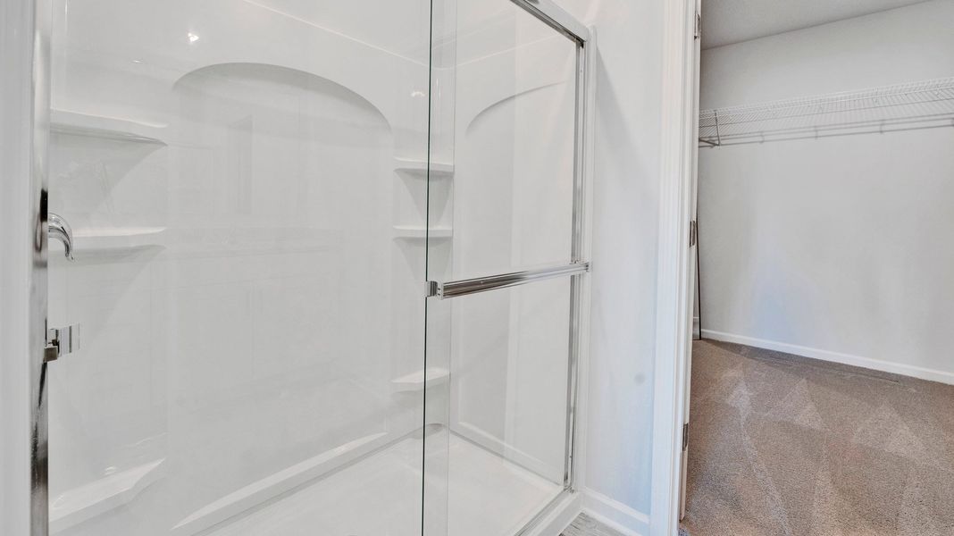 Furnished interior in a model home at Hedge Rose in Somerville (Image 21).