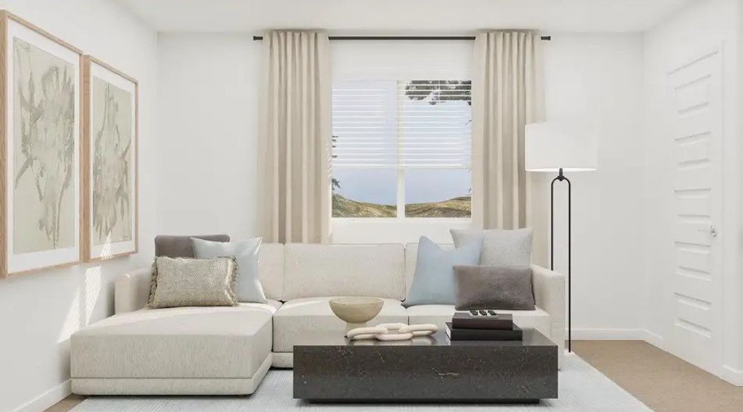 Furnished interior in a model home at Rocking K in Tucson (Image 18). Furnished interior in a model home at Rocking K in Tucson (Image 18).