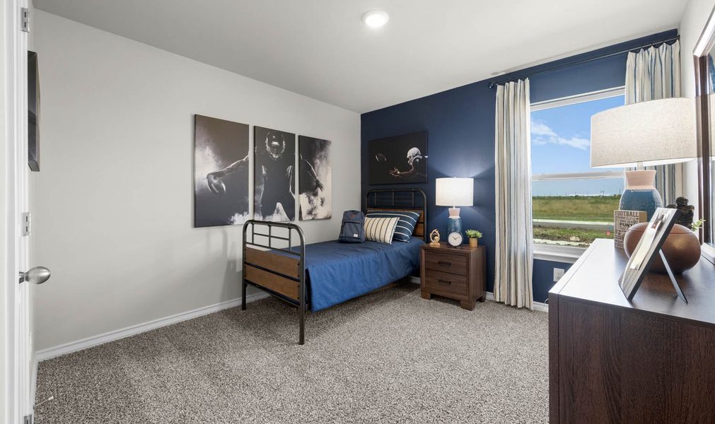 Furnished interior in a model home at Somerset at Sinton in Sinton (Image 21).