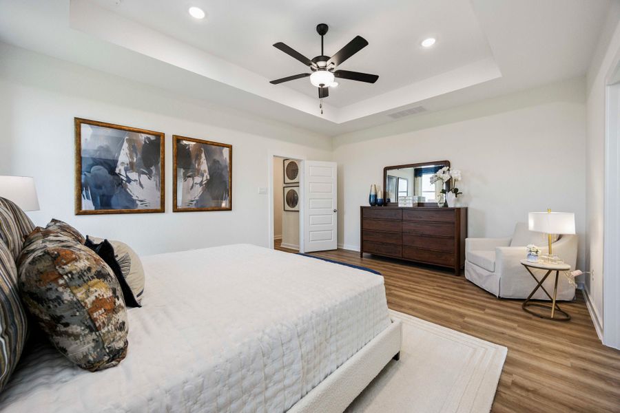 Blue Heron Estates Model Home - Arlington Floorplan - Primary Bedroom