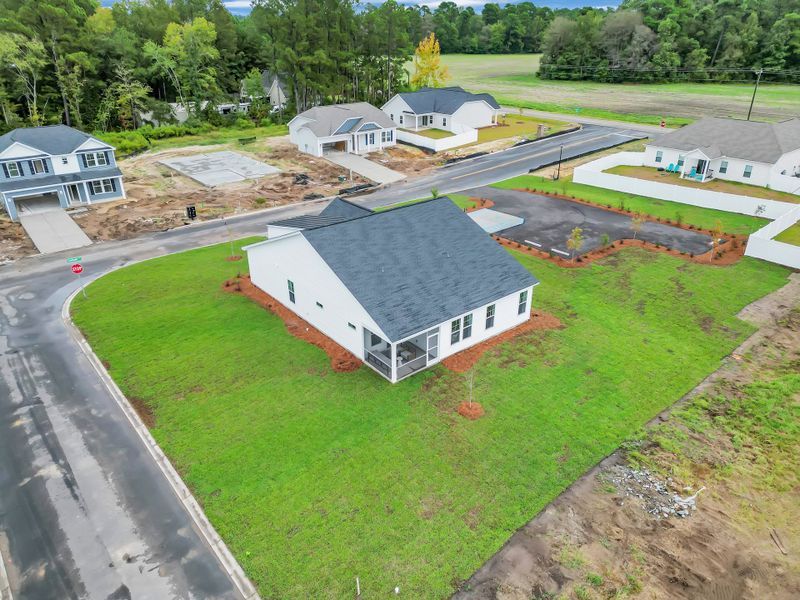 Aerial view of the King Farm Estates community in Aynor, SC, showing layout and nearby surroundings (Image 11).