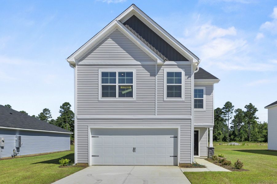 Front exterior of a home in the Sibley Village community, located in Sumter, SC (Image 12).