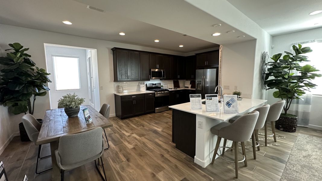 Furnished interior in a model home at Asante: Discovery 2.1 & 2.13 in Surprise (Image 38).