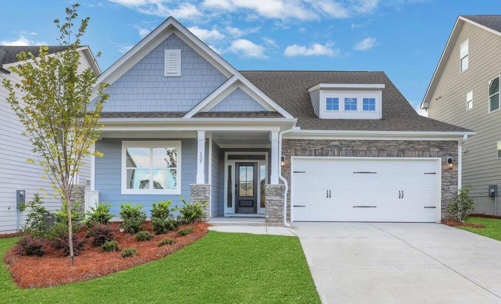 Front exterior of a home in the Irby Glen community, located in Spartanburg, SC (Image 9).