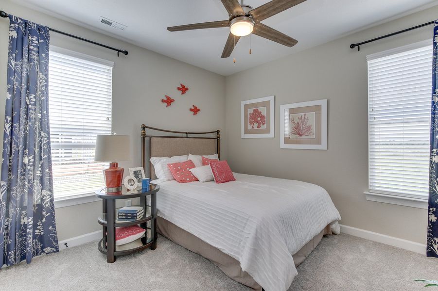 Furnished interior in a model home at Waterleigh in Moyock (Image 15).