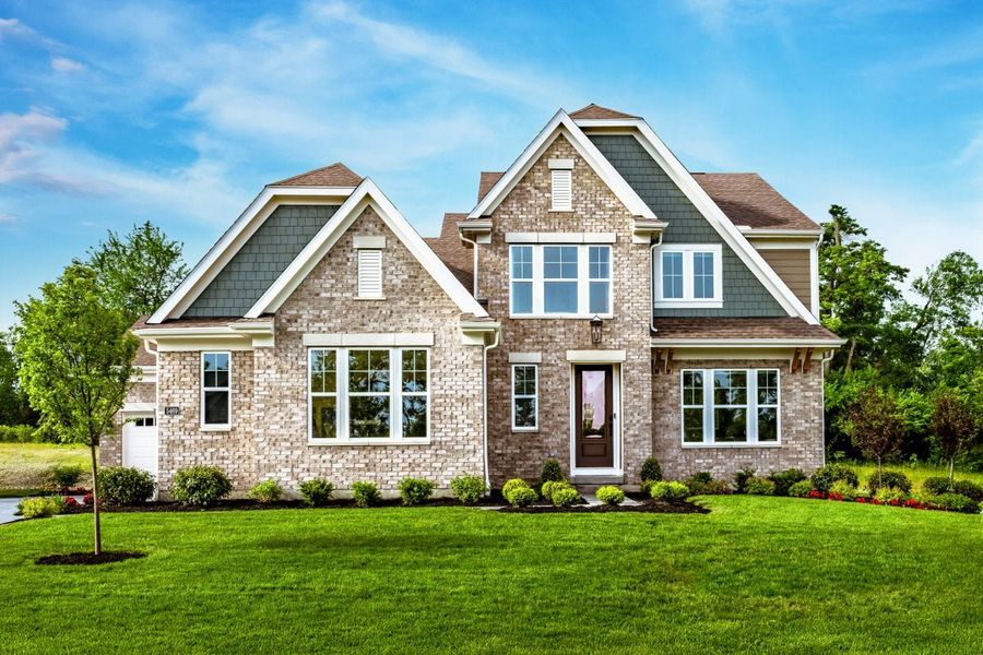 Front exterior of a home in the Hidden Fields community, located in Hoschton, GA (Image 10).