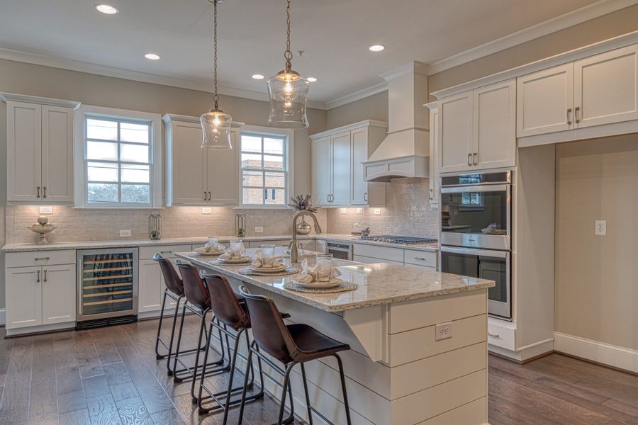 Furnished interior in a model home at Archerfield in Smyrna (Image 47).
