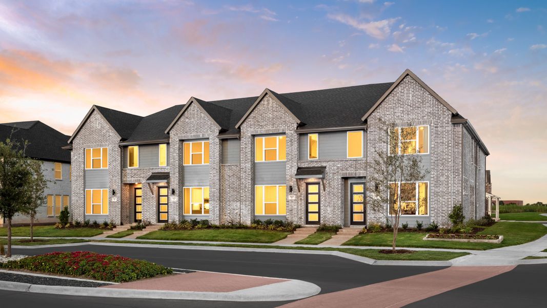 Front exterior of a home in the Solterra Texas community, located in Mesquite, TX (Image 5).