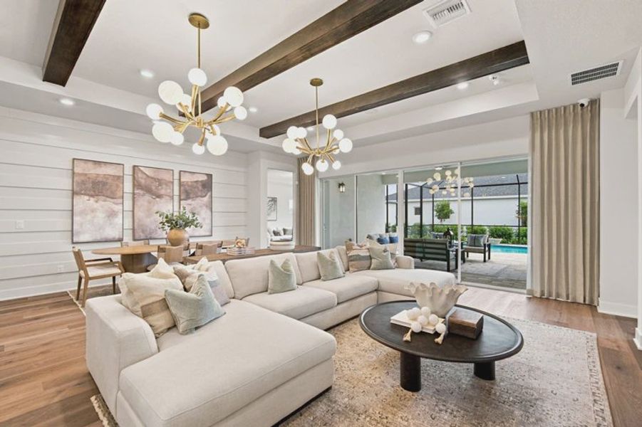 Furnished interior in a model home at Southwind in Plant City (Image 28). Furnished interior in a model home at Southwind in Plant City (Image 28).