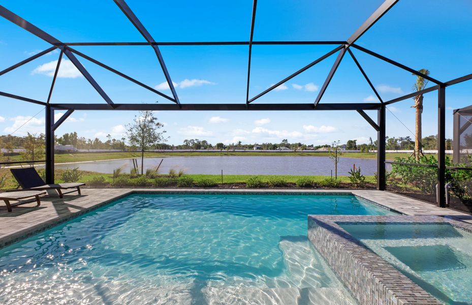 Your Backyard Oasis in Your Dream New Construction Home.