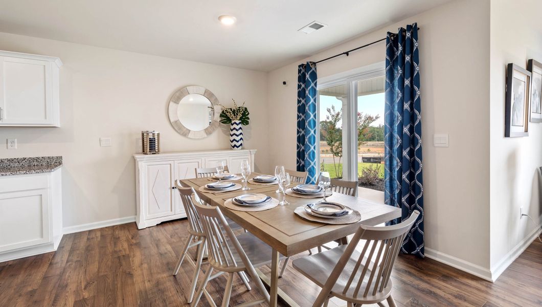 Furnished interior in a model home at Lakestone in Woodruff (Image 14). Furnished interior in a model home at Lakestone in Woodruff (Image 14).