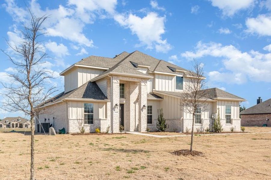 Front exterior of a home in the Crystal Lake Estates community, located in Red Oak, TX (Image 3). Front exterior of a home in the Crystal Lake Estates community, located in Red Oak, TX (Image 3).