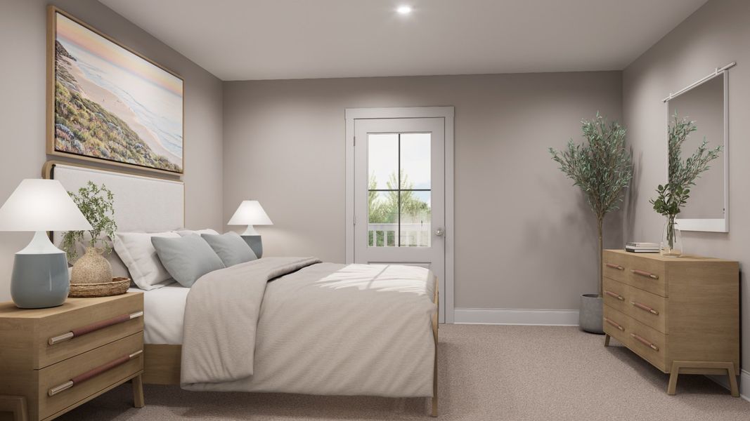 Furnished interior in a model home at Rivers Reach in Yemassee (Image 15). Furnished interior in a model home at Rivers Reach in Yemassee (Image 15).