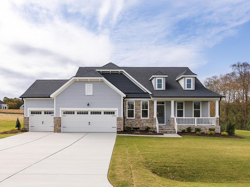 Front exterior of a home in the Ashland community, located in New Hill, NC (Image 2). Front exterior of a home in the Ashland community, located in New Hill, NC (Image 2).