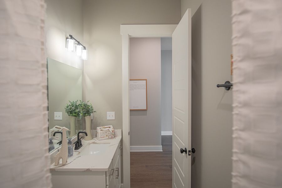Furnished interior in a model home at Myers Park in Arlington (Image 26).