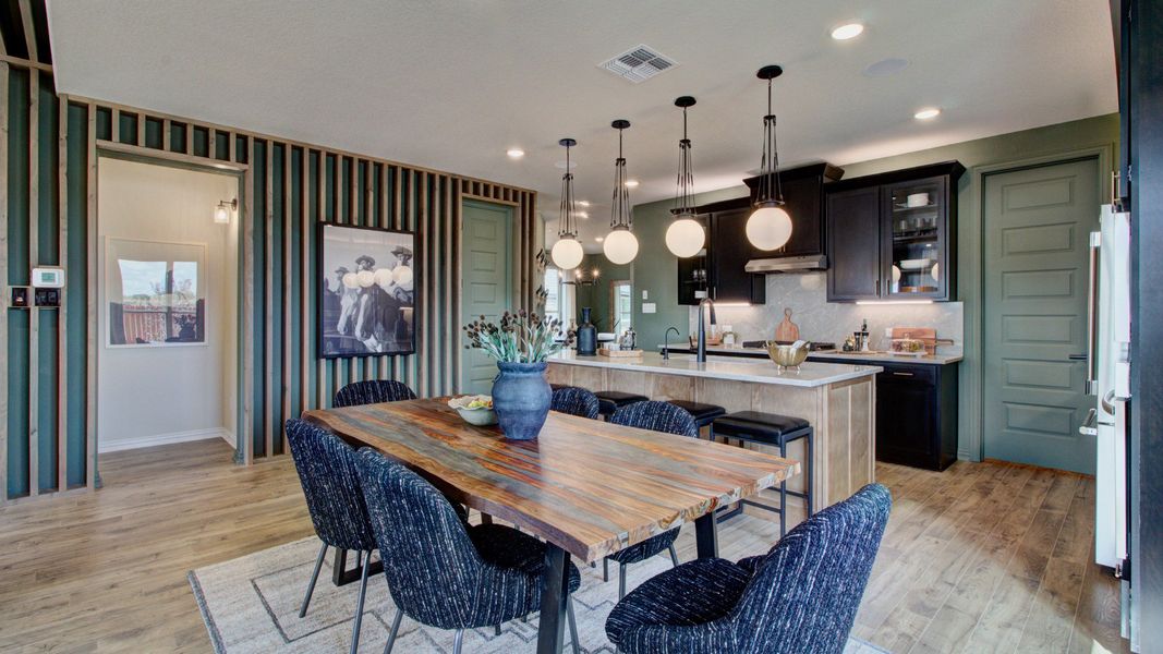 Furnished interior in a model home at Stream Waters in Seguin (Image 19). Furnished interior in a model home at Stream Waters in Seguin (Image 19).