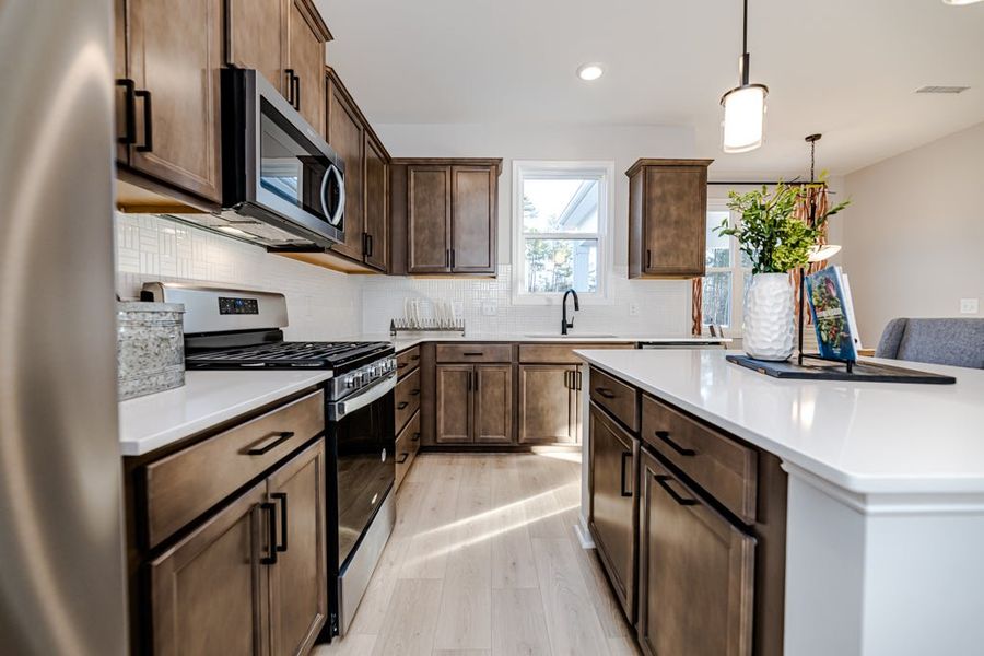 Furnished interior in a model home at Holston in Fuquay Varina (Image 22).