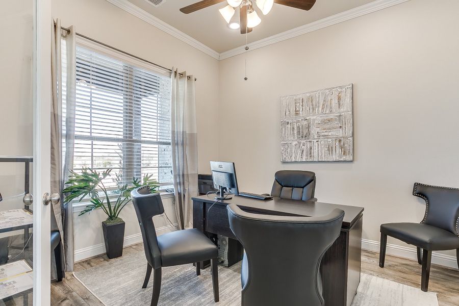 Furnished interior in a model home at Berkshire Estates in Mesquite (Image 30). Furnished interior in a model home at Berkshire Estates in Mesquite (Image 30).