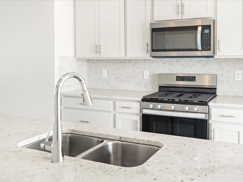 Close-up of interior finishes in a home at Three Hills, Morrison (Image 17).
