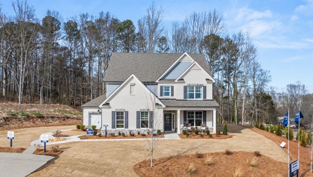 Homes under construction in the Thalley Creek Estates community in Cumming, GA (Image 40).