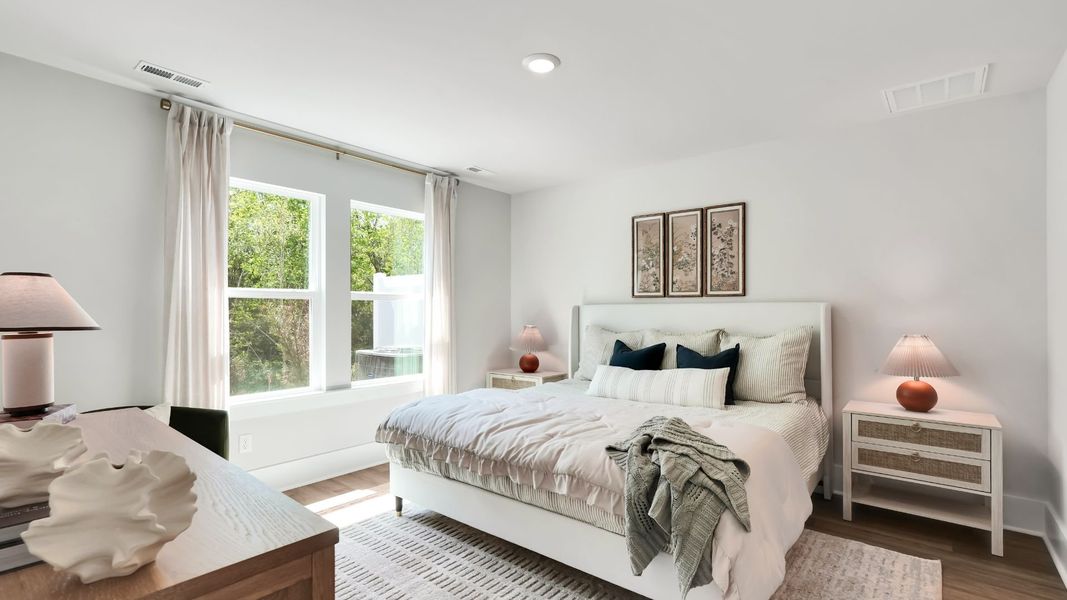 Furnished interior in a model home at The Willows at Blake Farm in Wilmington (Image 28). Furnished interior in a model home at The Willows at Blake Farm in Wilmington (Image 28).