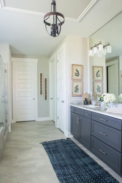 Furnished interior in a model home at White Oak in Arlington (Image 14).