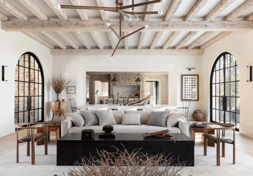 Furnished interior in a model home at Mummy View Estates in Paradise Valley (Image 4).