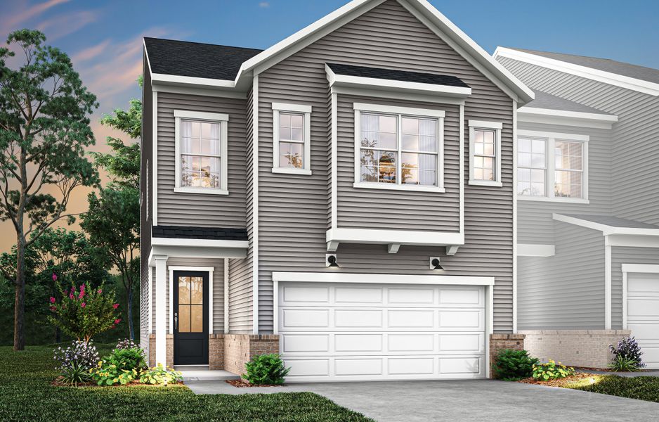 Front exterior of a home in the Millstone community, located in Cramerton, NC (Image 8).