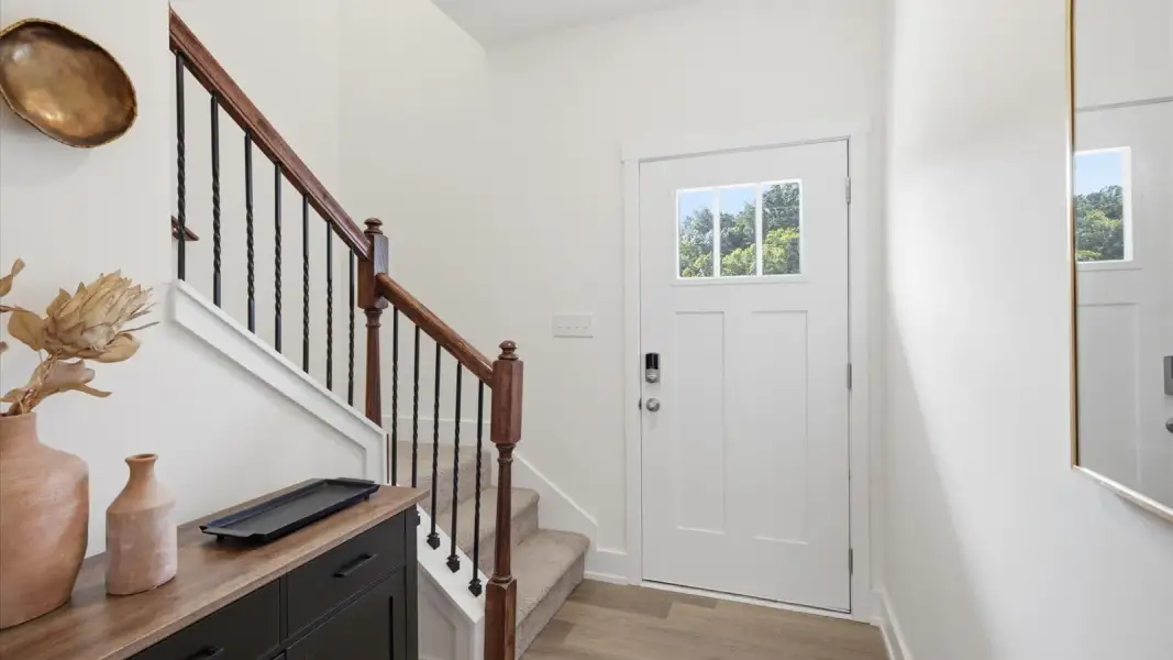 Furnished interior in a model home at Smoky Hollow in Sevierville (Image 19). Furnished interior in a model home at Smoky Hollow in Sevierville (Image 19).