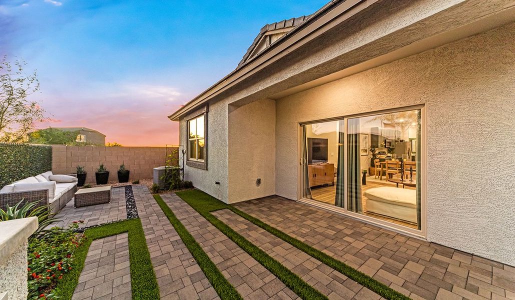 Exterior details of a home in Coronet at Gladden Farms, Marana (Image 44).