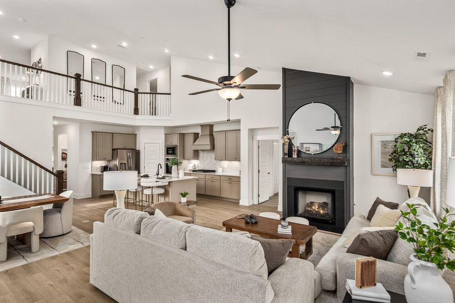 Furnished interior in a model home at Bradshaw Farms in Mount Juliet (Image 13).